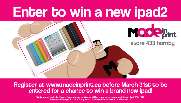 win a new iPad 2