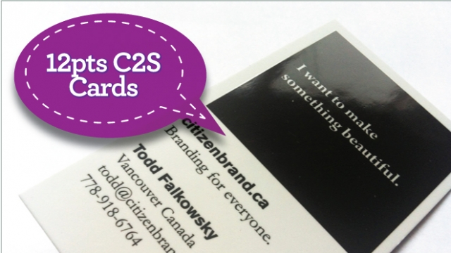12pts C2S Cards